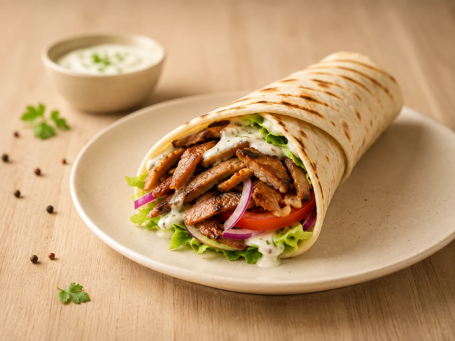 Rullakebab-annos FES Kebab & Grillissä